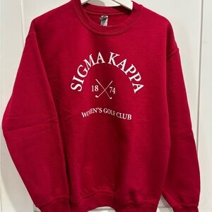 Red Sigma Kappa Men's Sweater